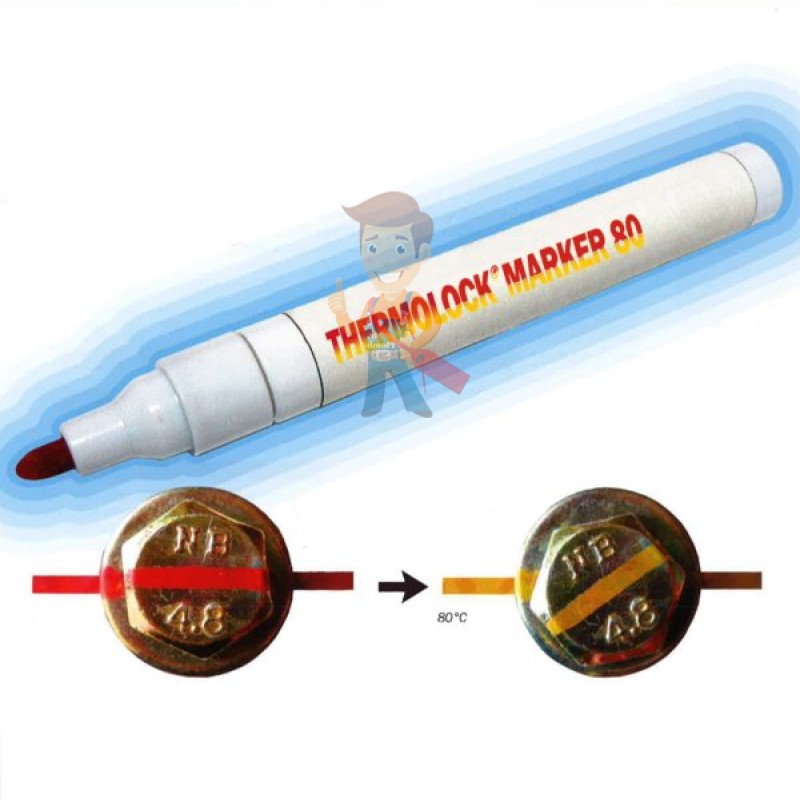 Термоиндикаторный маркер-краска Matsui Thermolock, 80°С