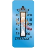 Термоиндикаторная наклейка Thermax 8 - Термополоска самоклеющаяся Thermax 5