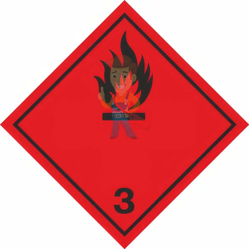 Знак опасности АК 3