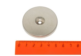 Просмотренные товары - Неодимовый магнит диск 50х5 мм с зенковкой 5/13 мм
