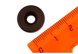 Просмотренные товары - Неодимовый магнит диск 15х3 мм с зенковкой 4.5/7.5 мм, черный