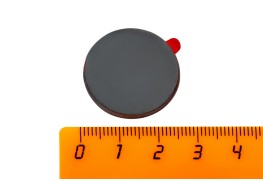 Просмотренные товары - Ферритовый магнит диск 25х3 мм с клеевым слоем, 4 шт, Forceberg